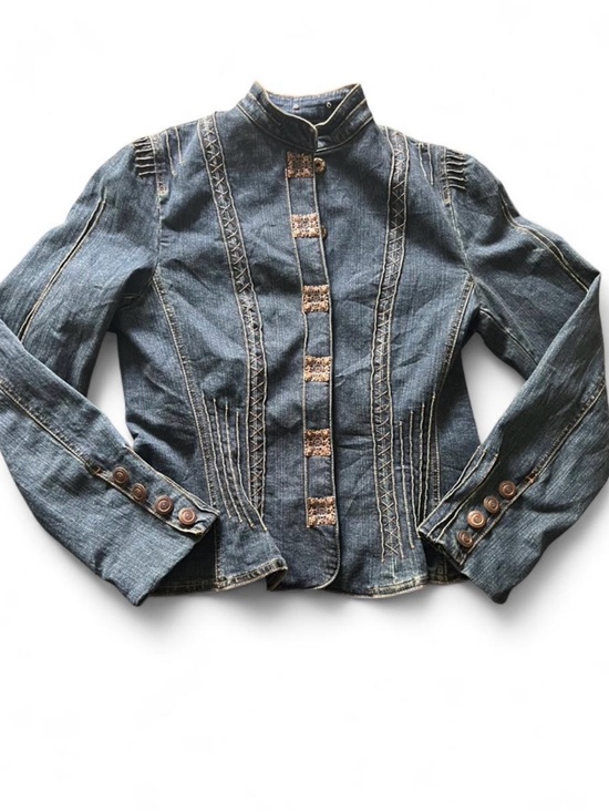 Simon Chang Jackets & Blazers - Simon Chang Denim Women's Jacket | Size 4